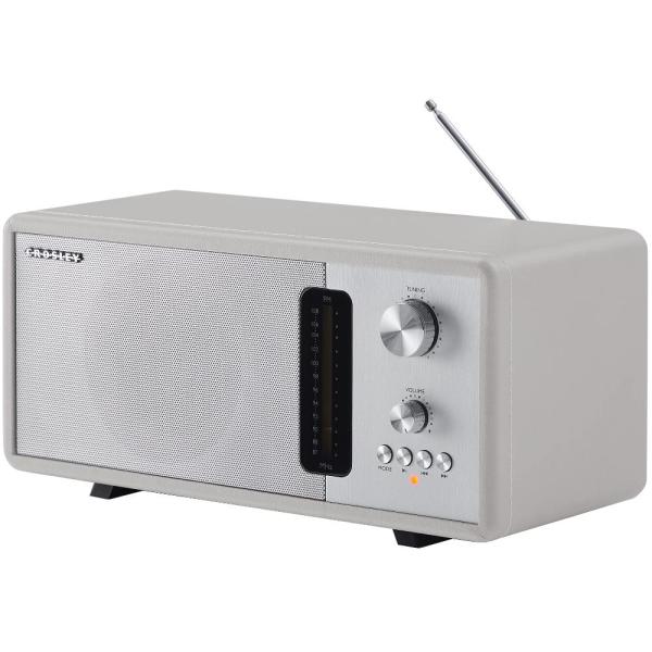 Crosley CR3037B-WS Harmony Modern Bluetooth FM Tab...