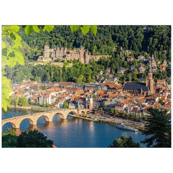 Heidelberg in Summer, Germany - Premium 1000 Piece...