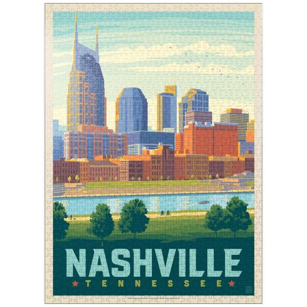Nashville Skyline: Summer On The Riverfront, Vinta...