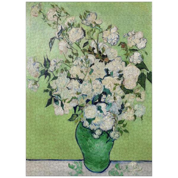 Roses 1890 by Vincent Van Gogh - Premium 1000 Piec...