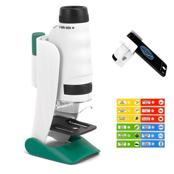 Science Can Microscope for Kids Pocket Microscope ...