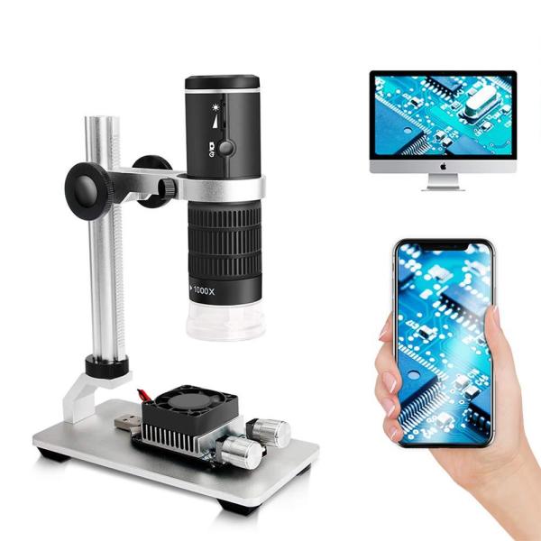 Cainda WiFi Digital Microscope for iPhone Android ...