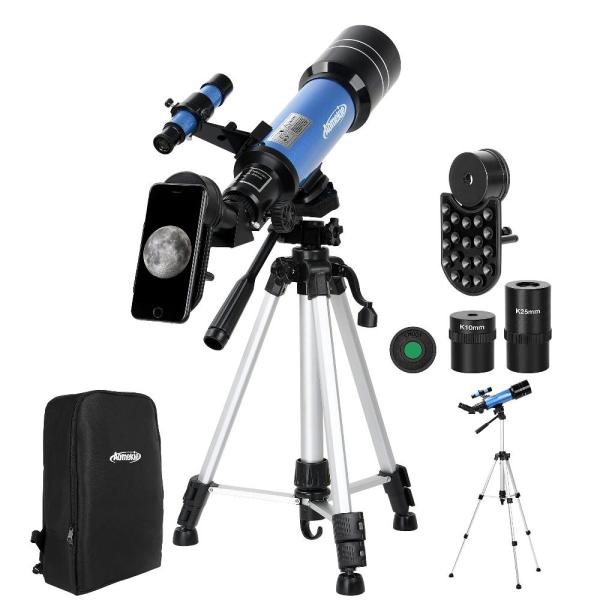 AOMEKIE Telescopes for Adults Astronomy with Backp...