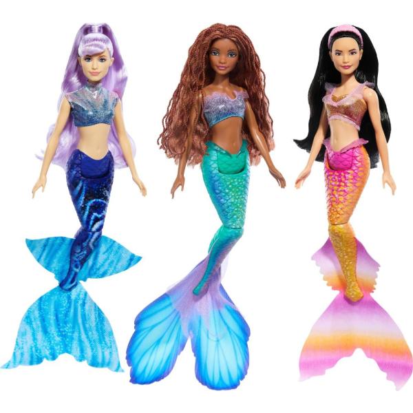 Mattel Disney The Little Mermaid Ariel Sisters Dol...