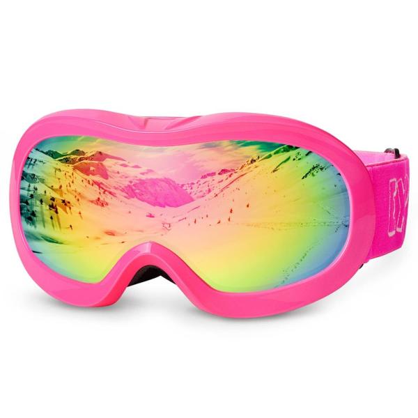 EXP VISION Kids Ski Goggles Anti-Fog Over Glasses ...