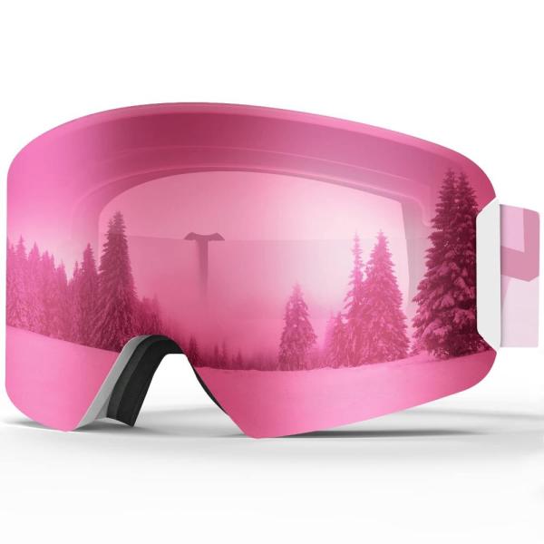 Findway Kids Ski Goggles, 100% UV Protection Kids ...