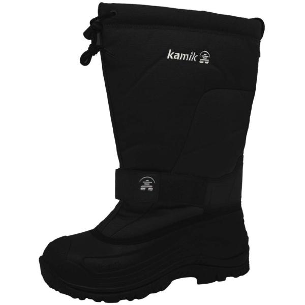 Kamik mens Greenbay4-m snow boots, Black, 11 US