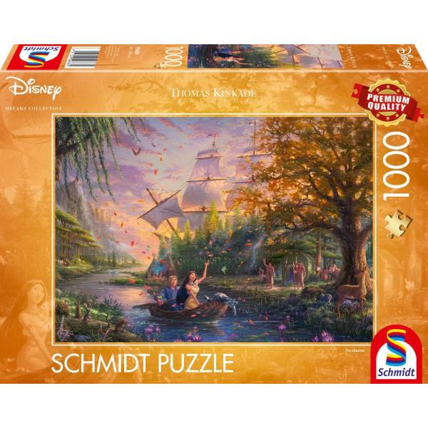 Schmidt | Thomas Kinkade: Disney Pocahontas Puzzle...