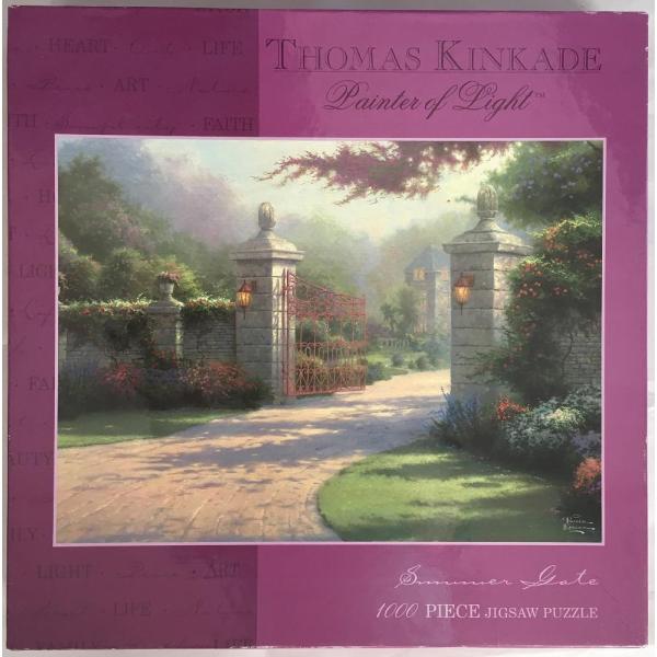 Thomas Kinkade Painter of Light Puzzle-Summer Gate
