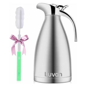 Luvan 2.0L 68oz Food-grade 304 Stainless Steel Thermal Carafe/Double Walledの商品画像