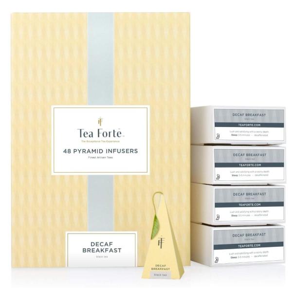 Tea Forte Decaf Breakfast Black Tea Event Box, Bul...