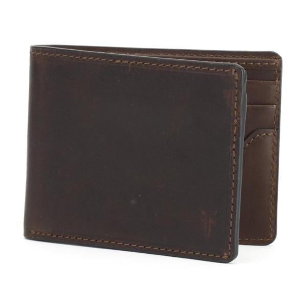 FRYE Men&apos;s Logan Slim Id Billfold, Dark Brown, One...