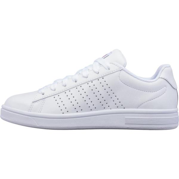 K-Swiss Women&apos;s Court Casper Sneaker, White/Corpor...