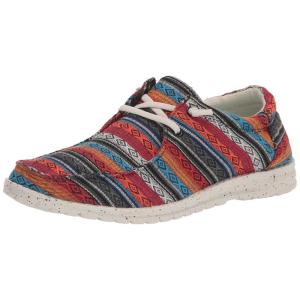 ROPER Womens Hang Loose Southwest Slip On Flats Ca...