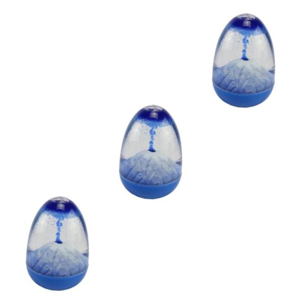 ibasenice 3 Pcs Liquid Sand Timer Home Decor Visua...