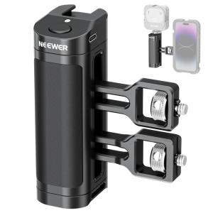 NEEWER Side Handle Grip with Wireless Remote Control Button Shutter Trigger