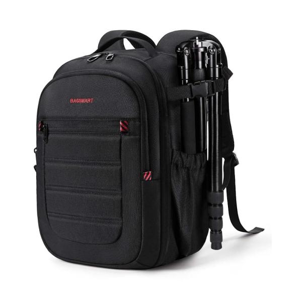 BAGSMART Camera Backpack, Expandable DSLR SLR Came...