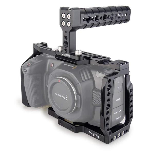 MAGICRIG BMPCC 4K /BMPCC 6K Cage with Top Handle f...