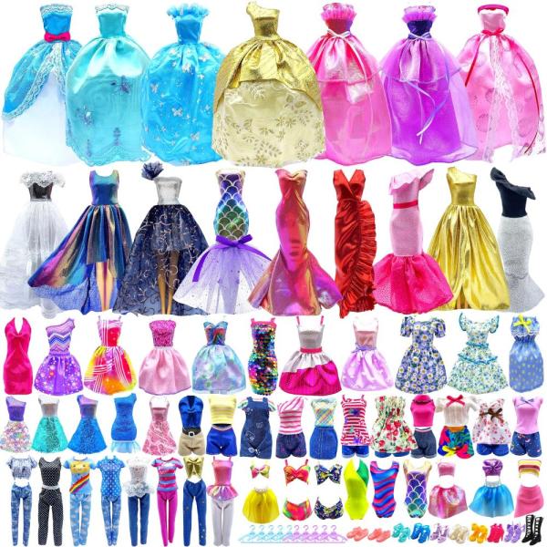Style Shine 50 Pack Doll Clothes and Accessories, ...