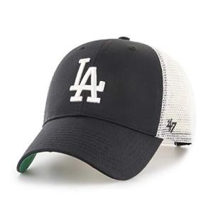 47 Brand メッシュキャップ キャップ - BRANSON ロサンゼルス・ドジャーズ (Los Angeles Dodgers) ブラック