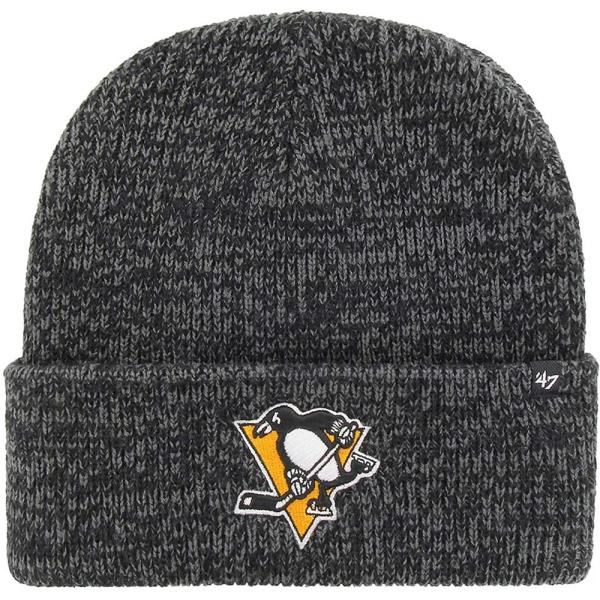 Pittsburgh Penguins Black Cuff Brain Freeze Beanie...