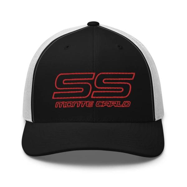 Monte Carlo SS Red Shadows 1987-1988 Trucker Cap S...