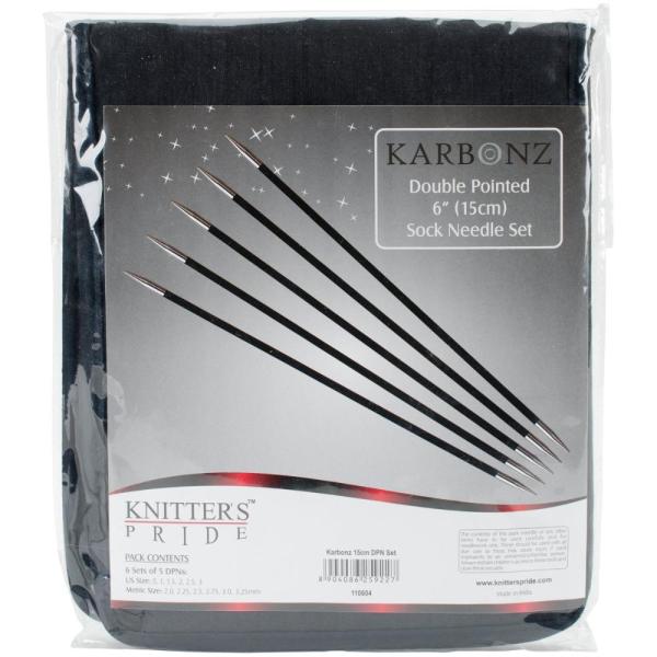 Knitter&apos;s Pride Karbonz Double Pointed Needles Soc...