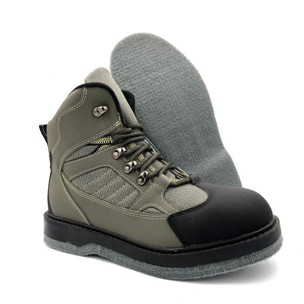 lurewilder Men&apos;s Wading Boots Felt Sole for Fly Fi...