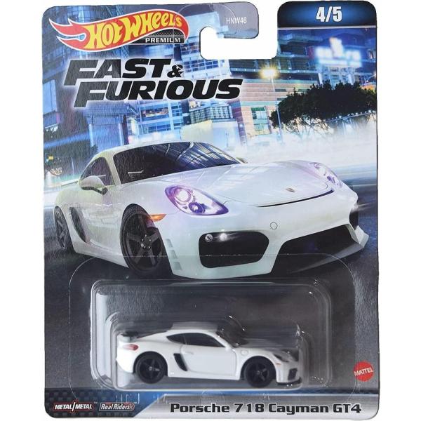 Hot Wheels Porsche 718 Cayman GT4, Fast &amp; Furious ...