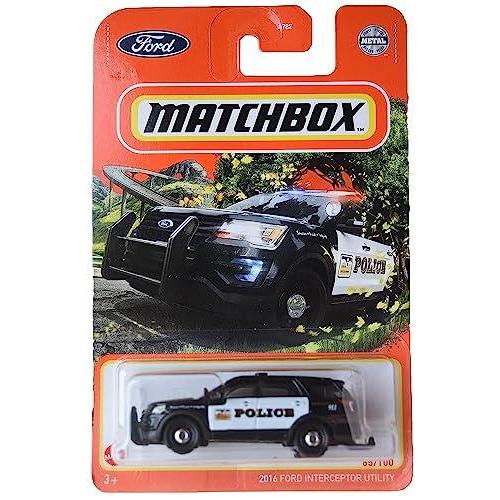 Matchbox 2016 フォード インターセプター ユーティリティ ブラック 65/100