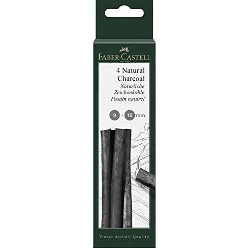 Faber-castell Pitt 9-15mm Natural Charcoal Sticks ...