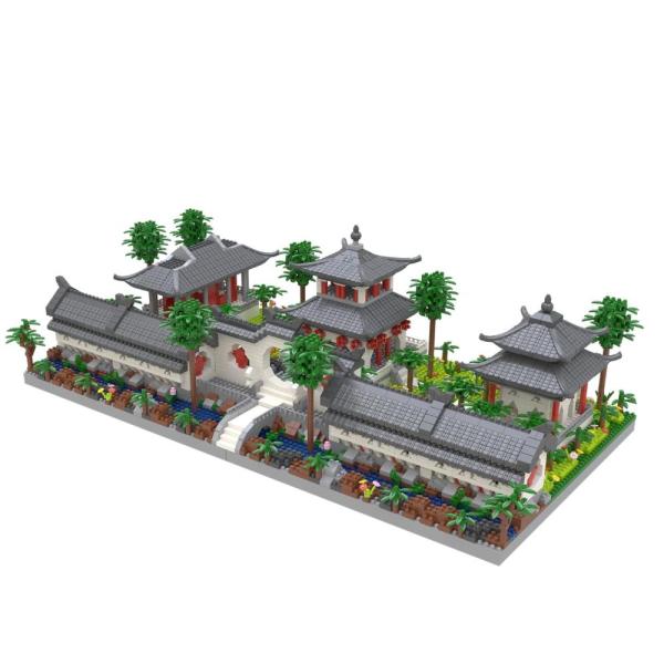 Kadablk Architecture 中国スタイル 蘇州庭 (1# フロント中庭) マイクロブロ...