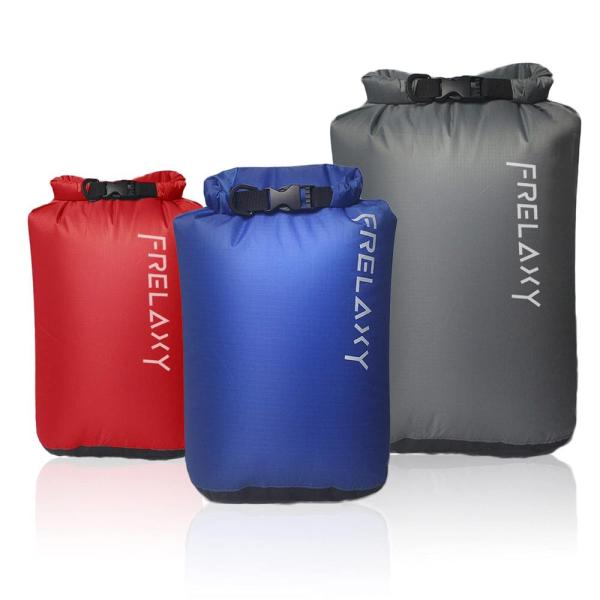 Frelaxy 防水ドライサック 3パック (5L 10L 20L) 超軽量ドライバッグ アウトドア...