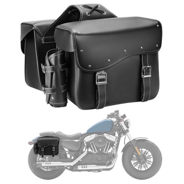 Ytonet Motorcycle Saddlebags, 30L Large Capacity w...