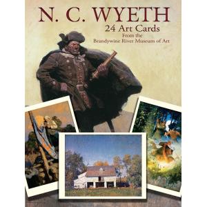 N. C. Wyeth 24 Art Cards: From The Brandywine Rive...