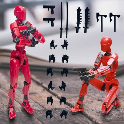 ROWMSHI 2 PCS T13 Action Figure 3D Printed Titan 1...