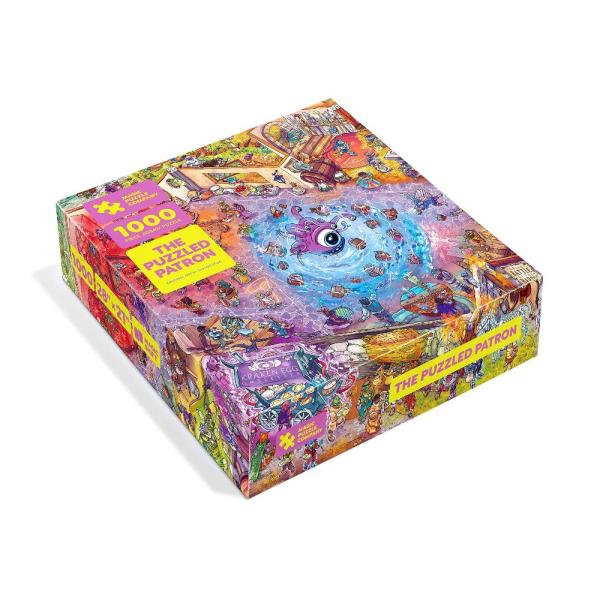 The Puzzled Patron ? 1000-Piece Jigsaw Puzzle from...