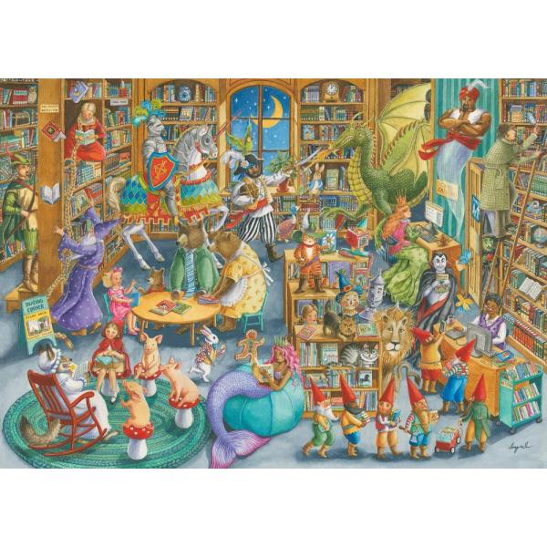 Ravensburger 16455 Midnight At The Library 1000 Pi...