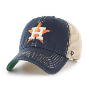 47 MLB トロールラー チーム カラー メッシュ トラッカー クリーンアップ 調節可能 帽子 大人用 フリーサイズ ヒューストンアストロズの商品画像
