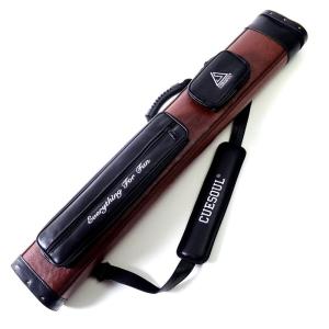 CUESOUL Soocooシリーズ 2x4 ハードプールキューケース - キューバット2個とキューシャフト4個を収納可能 4色展開 (CSCC-R2