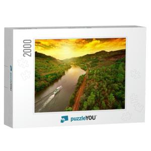 Vineyards in The Valley of The River Douro Portugal... Jigsaw Puzzle Jigsaの商品画像