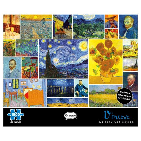 Re-marks Vincent van Gogh 1500 Piece Puzzle