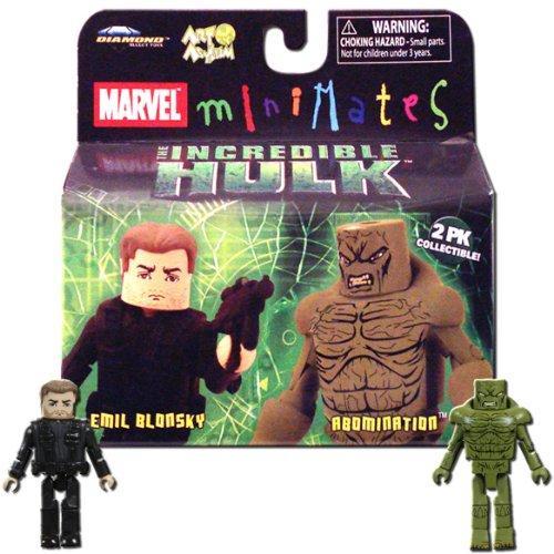 Marvel MiniMates The Incredible Hulk Movie 2-Pack ...