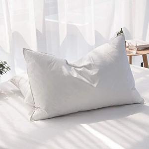 AIKOFUL Luxury Siberian Goose Down Feather Pillows for Sleeping Queen Sizeの商品画像