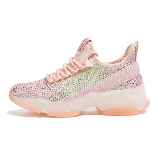 LUCKY STEP Girls Rhinestone Slip On Sneakers Kids ...