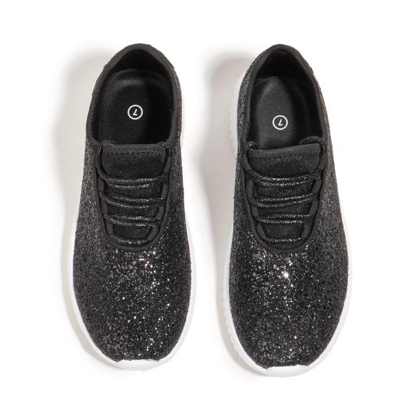 K KIP WOK Fashion Glitter Sneakers for Womens Silp...