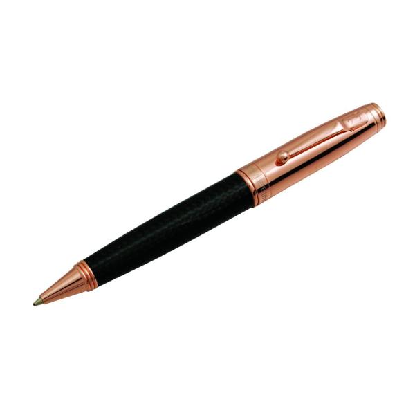 Monteverde Invincia Rose Gold with Black Carbon Fi...