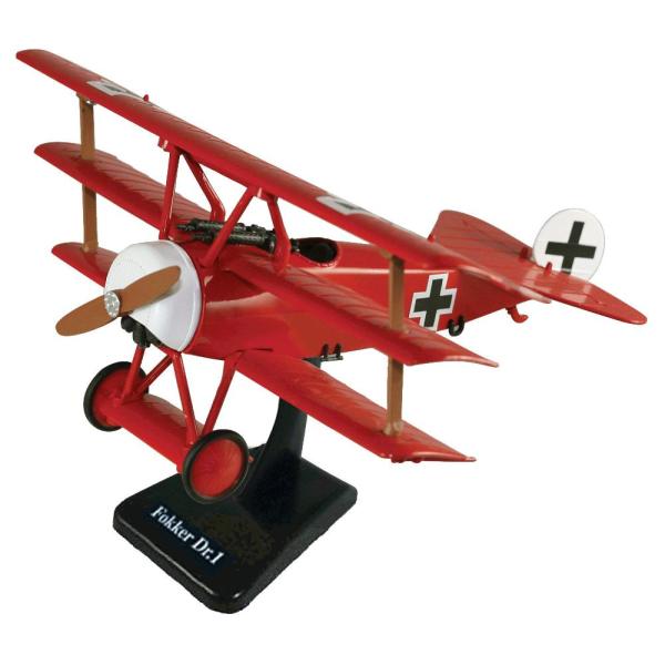 German Fokker DR.1 Classic Model Kit: The Red Baro...