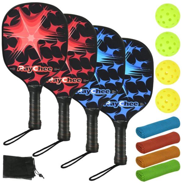 RayChee Pickleball Paddles, Light Pickleball Paddl...