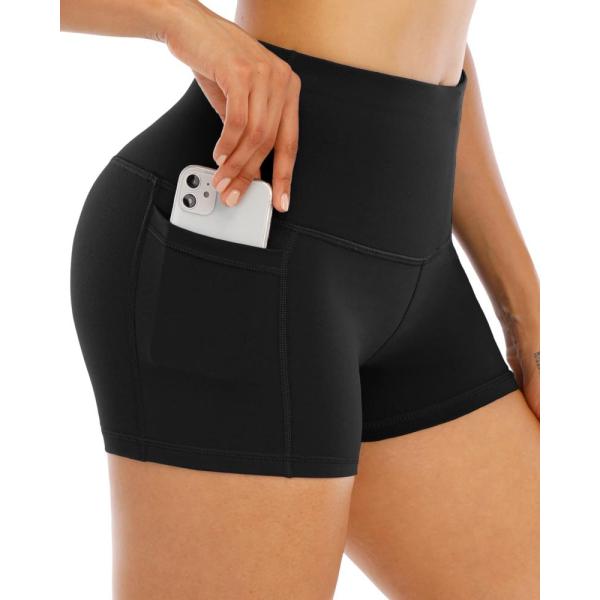 LZYVOO Spandex Shorts for Women with Pockets,Women...